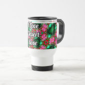 Muster der niedlichen Wüste-Rose Reisebecher (VorderseiteRechts)