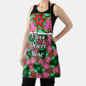 Muster der niedlichen Wüste-Rose Schürze (InSitu)