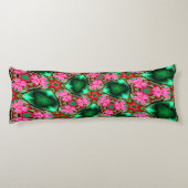 Muster der niedlichen Wüste-Rose Seitenschläferkissen (Rückseite)