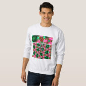 Muster der niedlichen Wüste-Rose Sweatshirt (Vorne ganz)