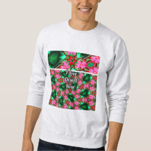 Muster der niedlichen Wüste-Rose Sweatshirt