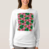 Muster der niedlichen Wüste-Rose T-Shirt (Vorderseite)