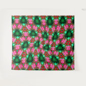Muster der niedlichen Wüste-Rose Wandteppich (Vorderseite (Horizontal))