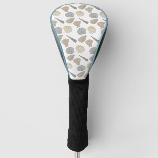 Muster der Ocean Sea Muschel Golf Headcover (Vorderseite)