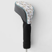 Muster der Ocean Sea Muschel Golf Headcover (angewinkelt)