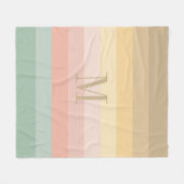 Muster der Osterfarben Fleecedecke (Vorderseite (Horizontal))