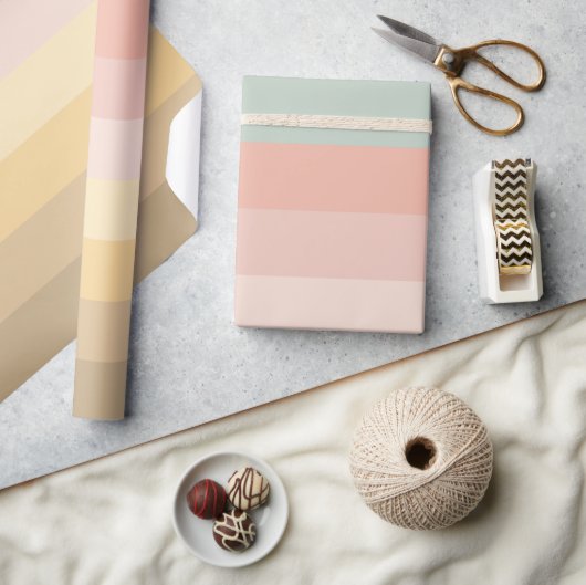 Muster der Osterfarben Geschenkpapier (Kunsthandwerk)