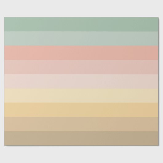 Muster der Osterfarben Geschenkpapier (Flach)