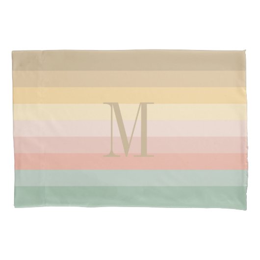 Muster der Osterfarben Kissenbezug (Vorderseite)