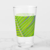 Muster der Palmen Glas (Rückseite)