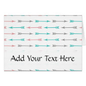 Muster der Pfeile, farbige Pfeile, geflochtene Pfe (Vorderseite (Horizontal))