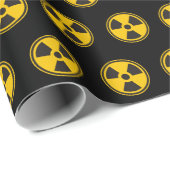 Muster der Radioaktivität Geschenkpapier (Rolleneckpunkt)