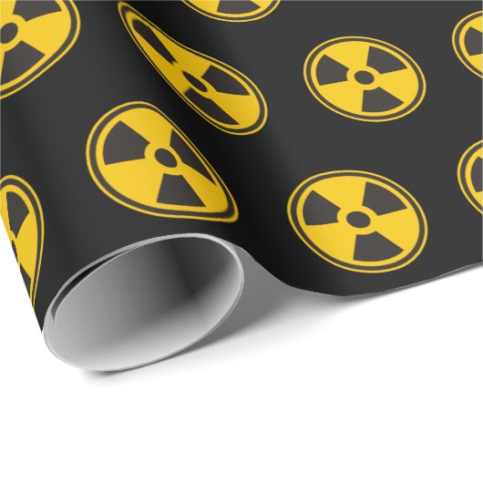 Muster der Radioaktivität Geschenkpapier (Rolleneckpunkt)