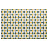 Muster der Raute Bärengrün und Gelb Stoff (Fat Quarter (45,7 x 55,9 cm))