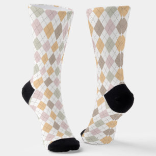 Muster der Raute Pastel Socken