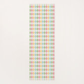 Muster der Raute Pastel Yogamatte (Rückseite)