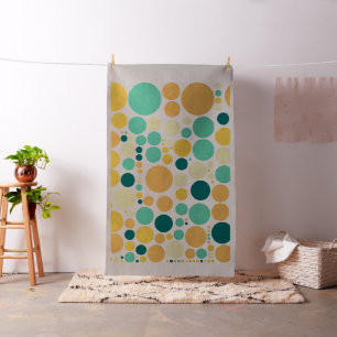 Muster der Retro-Farbpolka-Dot Stoff