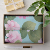 Muster der Retro Hydrangea-Blume Seidenpapier (Geschenk)