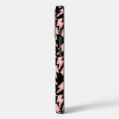 Muster der rosa Blitze Case-Mate iPhone Hülle (Rückseite / Links)