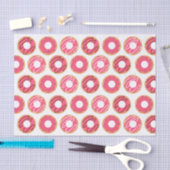 Muster der rosa Donuts Seidenpapier (Handwerk)