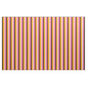 Muster der rosa Orangenstreifen Stoff (Yard (91,4 cm))