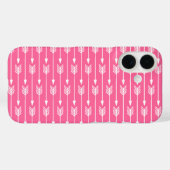 Muster der rosa Pfeiltasten Case-Mate iPhone Hülle (Rückseite (Horizontal))