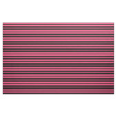 Muster der rosa schwarzen Streifen Stoff (Fat Quarter (45,7 x 55,9 cm))