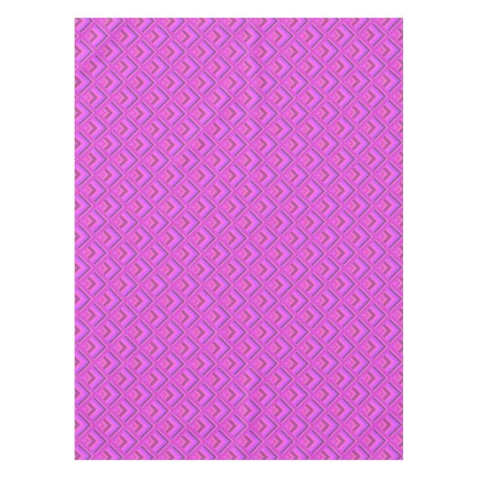 Muster der rosa Streifen Tischdecke (Vorderseite)