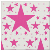Muster der rosa Superstar Collection Stoff (Nahaufnahme)