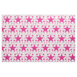Muster der rosa Superstar Collection Stoff