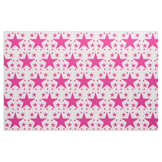 Muster der rosa Superstar Collection Stoff (Fat Quarter (45,7 x 55,9 cm))