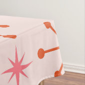 Muster der rosafarbenen atomaren Sternexplosionen Tischdecke (Beispiel)