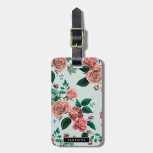 Muster der Rose Gepäckanhänger