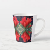 Muster der roten Blume Milchtasse (Rechts)