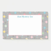 Muster der rückwärts gerichteten Atomsprengköpfe Post-it Klebezettel (Vorderseite)