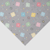 Muster der rückwärts gerichteten Atomsprengköpfe Seidenpapier (Ausschnitt)