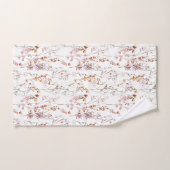 Muster der rustikalen Wildblume Badhandtuch Set (Handtuch)