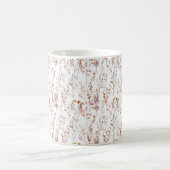 Muster der rustikalen Wildblume Kaffeetasse (Mittel)
