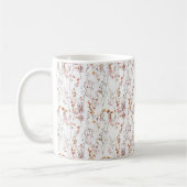 Muster der rustikalen Wildblume Kaffeetasse (Links)