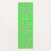 Muster der Schafe im Illustrationsstil Yogamatte (Vorderseite)