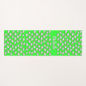 Muster der Schafe im Illustrationsstil Yogamatte (Vorderseite (Horizontal))