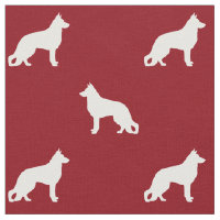 Muster der Schäferhund-HundeSilhouette-GSD
