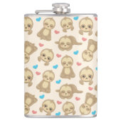 Muster der Schluchten, Niedliche Schluchten, Herze Flachmann (Vorderseite)