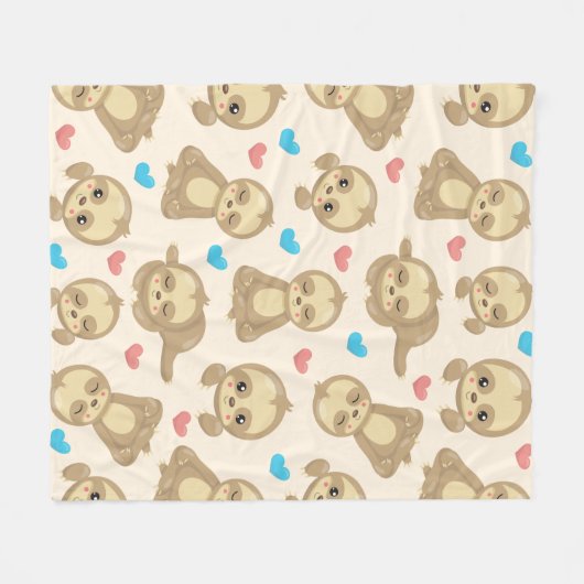 Muster der Schluchten, Niedliche Schluchten, Herze Fleecedecke (Vorderseite (Horizontal))