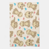 Muster der Schluchten, Niedliche Schluchten, Herze Geschirrtuch (Vertikal)