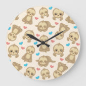 Muster der Schluchten, Niedliche Schluchten, Herze Große Wanduhr (Vorderseite)