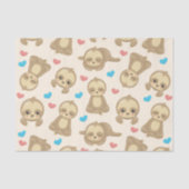 Muster der Schluchten, Niedliche Schluchten, Herze Seidenpapier (Vorderseite)