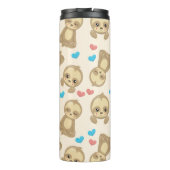 Muster der Schluchten, Niedliche Schluchten, Herze Thermosbecher (Rückseite)