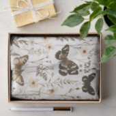 Muster der Schmetterlinge und Blume Seidenpapier (Geschenk)