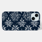 Muster der Schneeflocken Case-Mate iPhone Hülle (Rückseite (Horizontal))